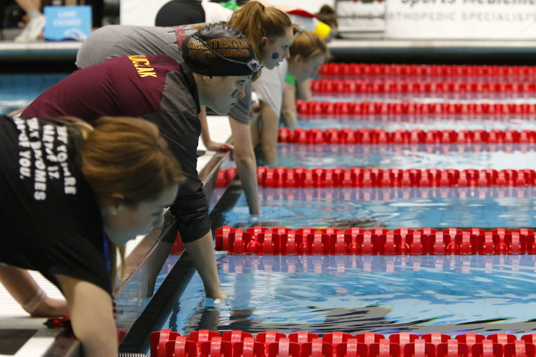 Gallery: Girls state swimming finals in Indianapolis